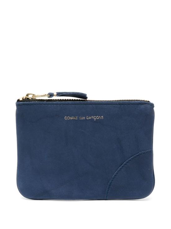 26FW 꼼데가르송 클래식 레더 라인 파우치 SA8100WW NAVY