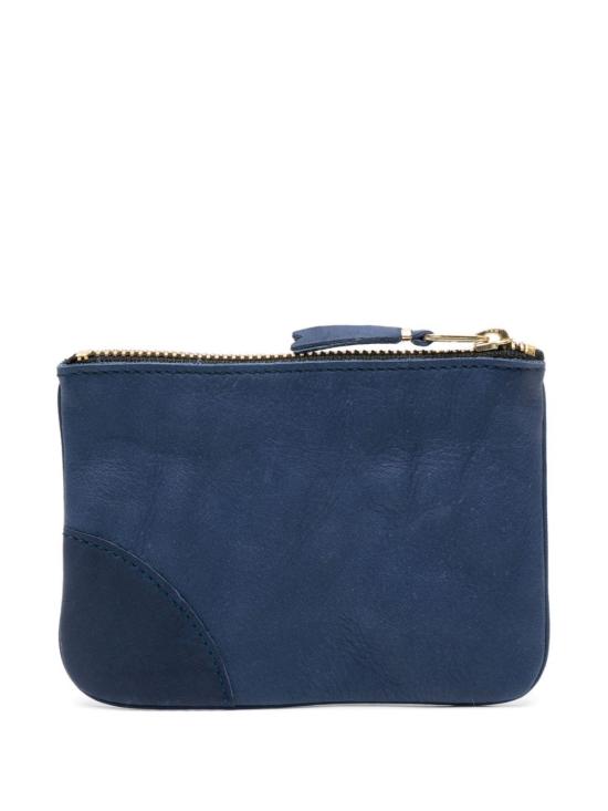 26FW 꼼데가르송 클래식 레더 라인 파우치 SA8100WW NAVY - COMME DES GARCONS