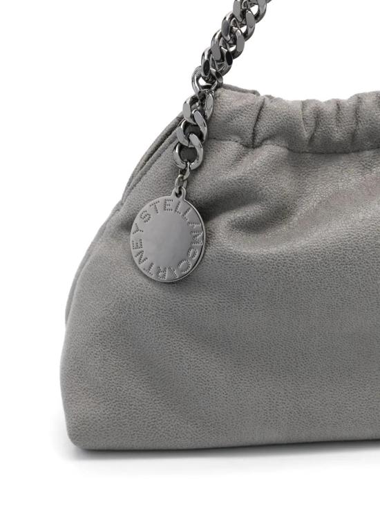 26FW 스텔라 맥카트니 팔라벨라 드로스트링 숄더백 7B0144W9132 1220 LIGHT GREY - STELLA MCCARTNEY