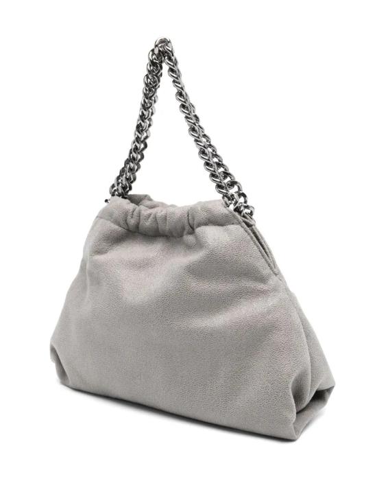 26FW 스텔라 맥카트니 팔라벨라 드로스트링 숄더백 7B0144W9132 1220 LIGHT GREY - STELLA MCCARTNEY