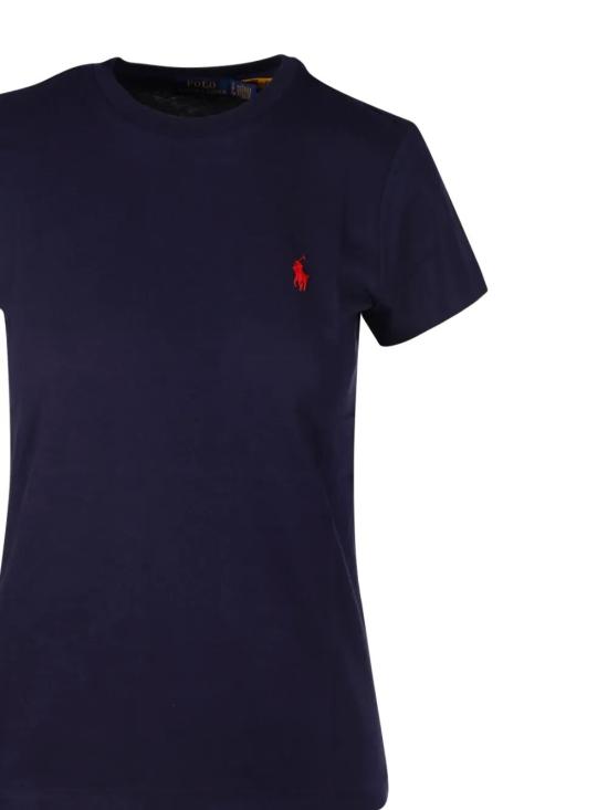 26FW 폴로 랄프로렌 클래식 핏 포니 로고 자수 티셔츠 211B14605 031 CRUISE NAVY - POLO RALPH LAUREN