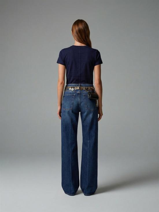 26FW 폴로 랄프로렌 클래식 핏 포니 로고 자수 티셔츠 211B14605 031 CRUISE NAVY - POLO RALPH LAUREN