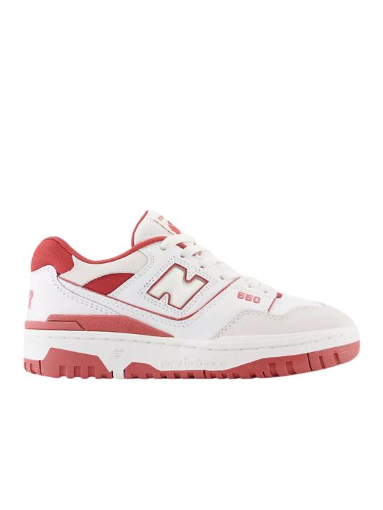 26FW [키즈] 뉴발란스 스니커즈 GSB550TF WHITE RED - NEW BALANCE