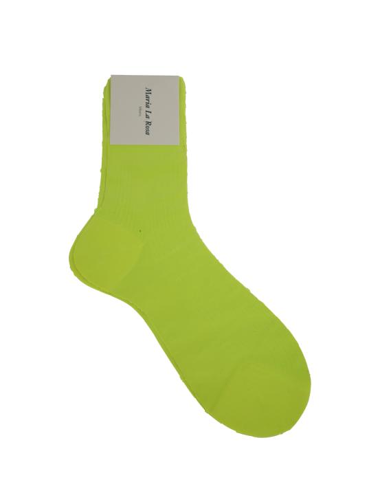26FW 마리아 라 로사 양말 WS21 79 MLR 510A FLUO YELLOW