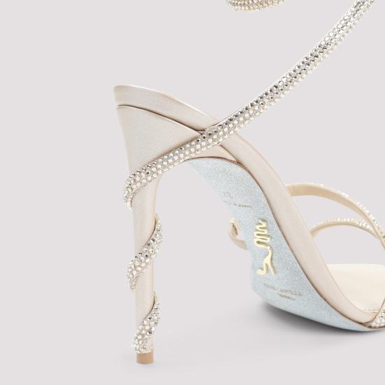 26FW 르네 카오빌라 샌들 C12597105R001V104 BEIGE SATIN - RENE CAOVILLA