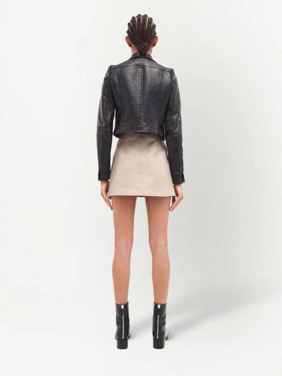 26FW 쿠레쥬 가죽 자켓 PERCBL005VY0014 9999 BLACK - COURREGES