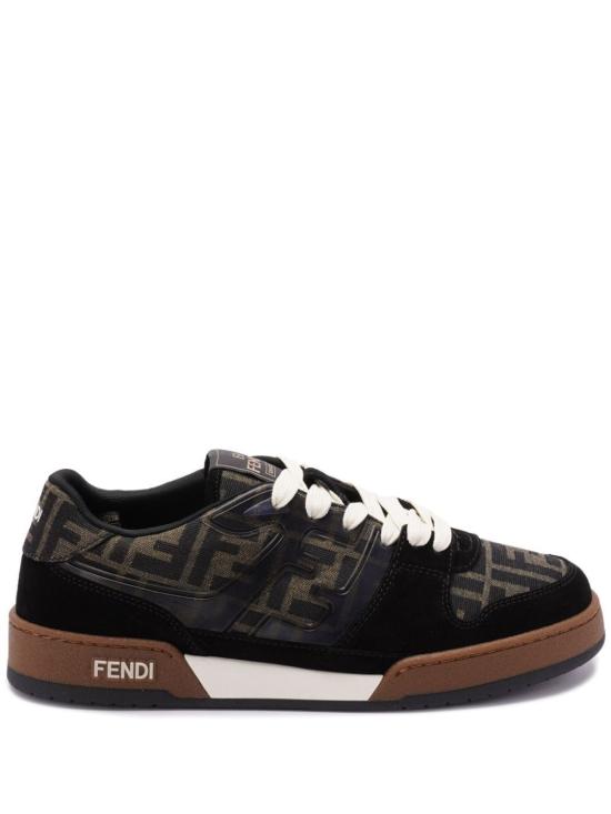 26FW 펜디 매치 스니커즈 7E1688 AQ6I F1PXA NERO TABACCO