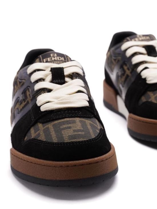 26FW 펜디 매치 스니커즈 7E1688 AQ6I F1PXA NERO TABACCO - FENDI