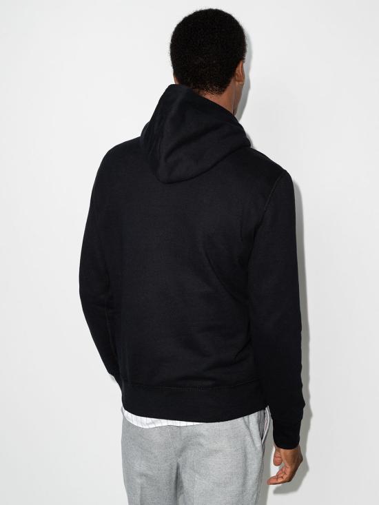26FW 폴로 랄프로렌 포니로고 자수 후드 티셔츠 710766778 008 POLO BLACK - POLO RALPH LAUREN