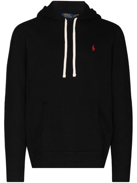 26FW 폴로 랄프로렌 포니로고 자수 후드 티셔츠 710766778 008 POLO BLACK
