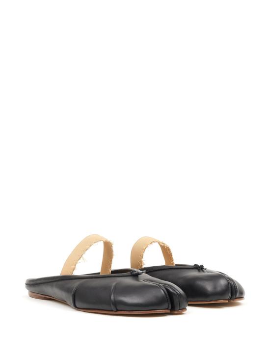 26FW 마르지엘라 타비 엘라스틱 밴드 뮬 S39WZ0103P6853 HA334 Black Nude - MAISON MARGIELA