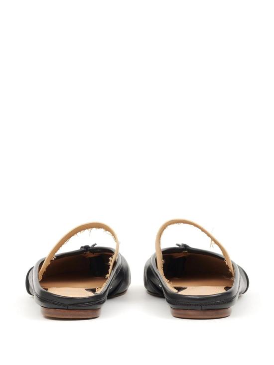 26FW 마르지엘라 타비 엘라스틱 밴드 뮬 S39WZ0103P6853 HA334 Black Nude - MAISON MARGIELA