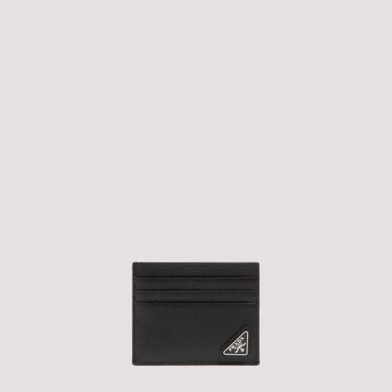 26FW 프라다 사피아노 레더 카드 홀더 2MC223 QHH F0002 NERO