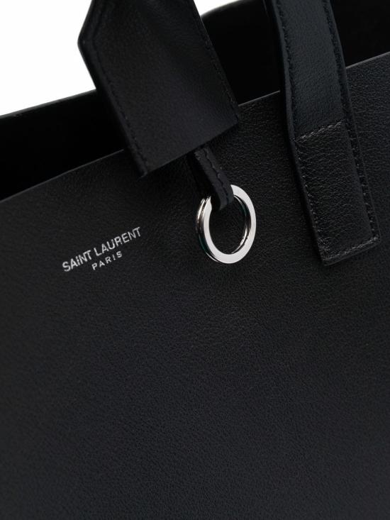 26FW 생로랑 볼드 쇼핑 백 676657 CSU0N 1000 NERO - SAINT LAURENT
