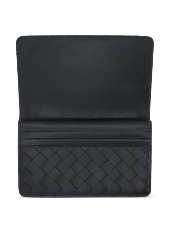 26FW 보테가베네타 지갑 754411 VCPP2 8425 BLACK GOLD - BOTTEGA VENETA