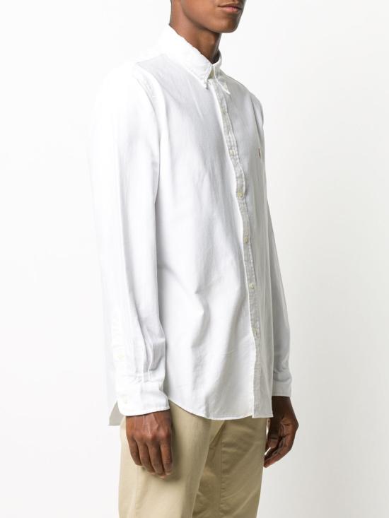 26FW 폴로 랄프로렌 컬러 포니 자수 커스텀 핏 버튼 다운 셔츠 710792041 001 WHITE - POLO RALPH LAUREN