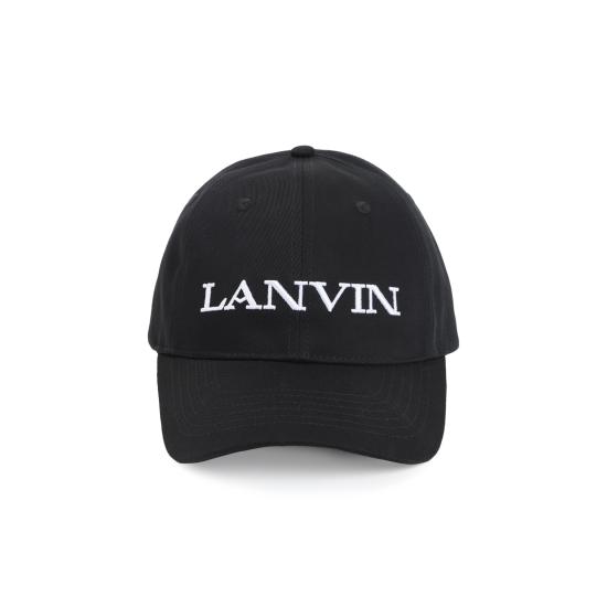 26FW 랑방 볼캡 AMHAWCA11CLOP25 10 BLACK - LANVIN