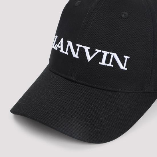 26FW 랑방 볼캡 AMHAWCA11CLOP25 10 BLACK - LANVIN