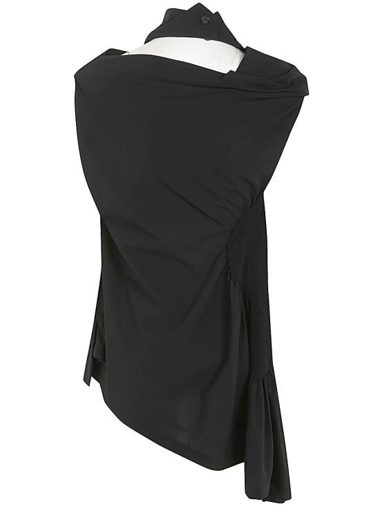 26FW 이세이 미야케 블라우스 IM46FJ536 15 BLACK - ISSEY MIYAKE