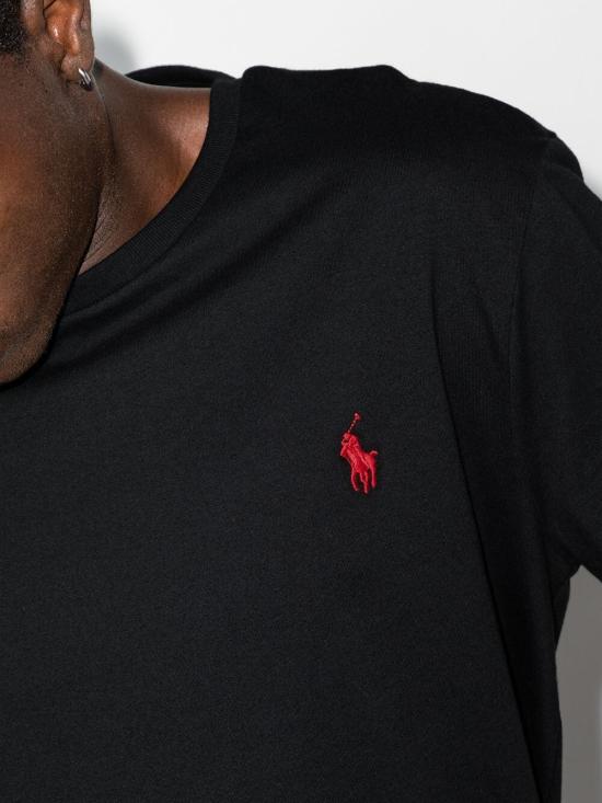 26FW 폴로 랄프로렌 반팔 티셔츠 710680785 001 BLACK - POLO RALPH LAUREN