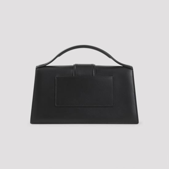 26FW 자크뮈스 라지 밤비노 크로스바디 플랩 백 BAW00007BC01C01 99S BLACK SILVER - JACQUEMUS
