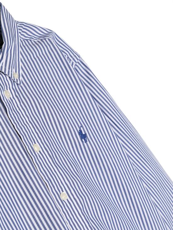 26FW [키즈] 랄프 로렌 셔츠 323862260 002 NAVY WHITE - RALPH LAUREN