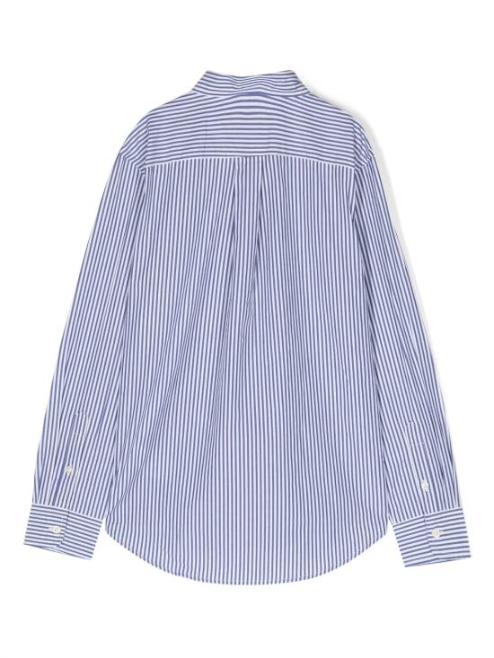 26FW [키즈] 랄프 로렌 셔츠 323862260 002 NAVY WHITE - RALPH LAUREN