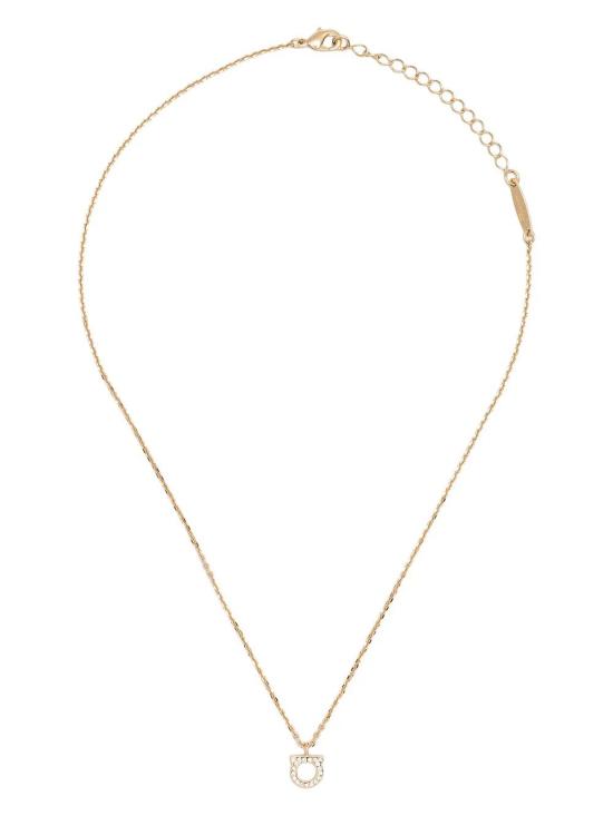 26FW 살바토레 페라가모 목걸이/팬던트 760131 0696654 CRYSTAL ORO
