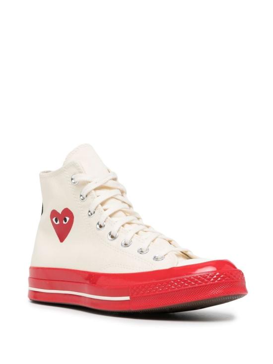 26FW 꼼데가르송 스니커즈 P1K124 OFF WHITE 2 - COMME DES GARCONS