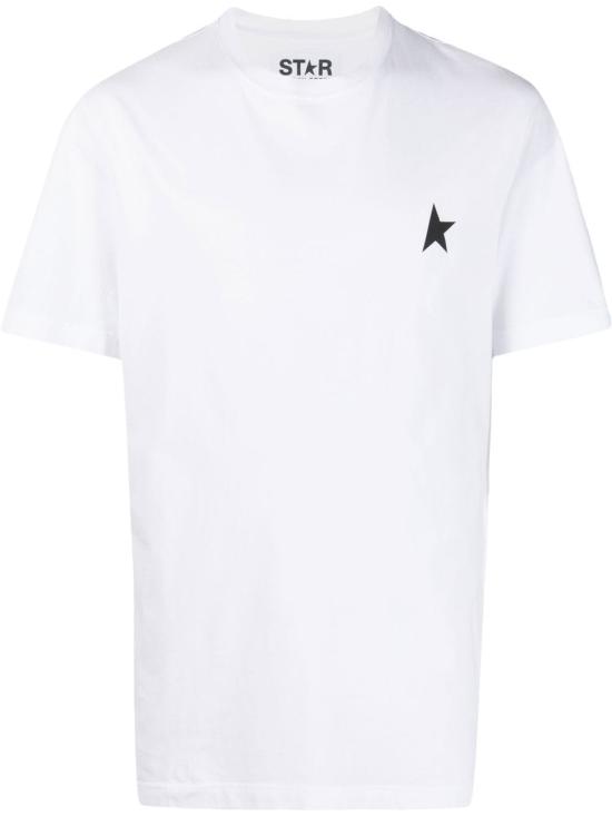 26FW 골든구스 반팔 티셔츠 GMP01220 P000593 10364 OPTIC WHITE BLACK