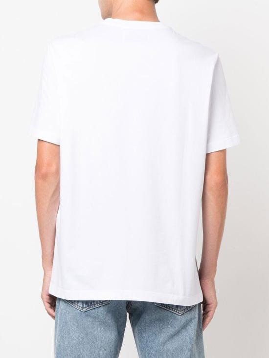 26FW 골든구스 반팔 티셔츠 GMP01220 P000593 10364 OPTIC WHITE BLACK - GOLDEN GOOSE