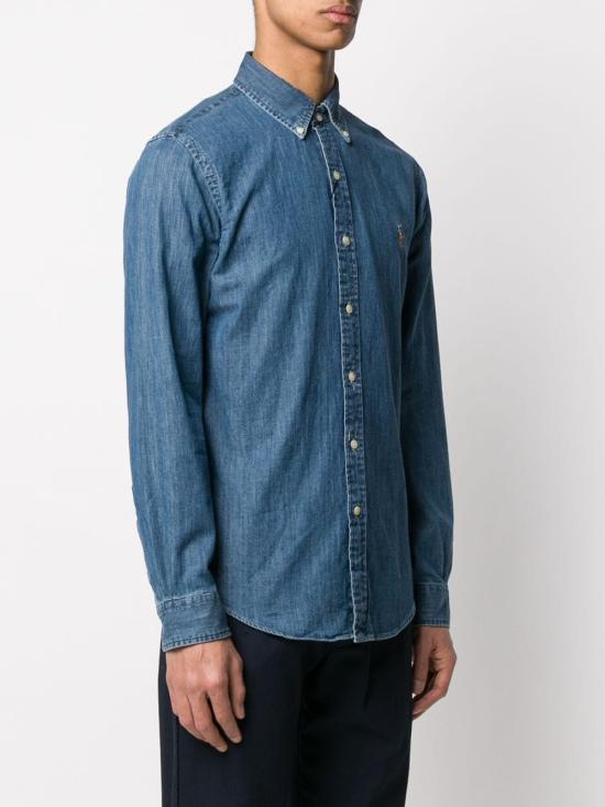 26FW 폴로 랄프로렌 클래식 플리스 후드 집업 710548539 001 DENIM - POLO RALPH LAUREN