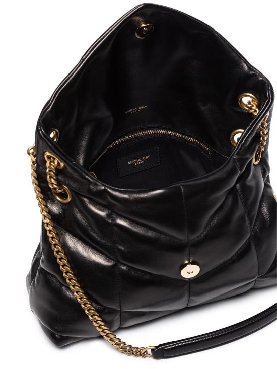 26FW 생로랑 루루 푸퍼 스몰 체인 백 577476 1EL07 1000 NERO - SAINT LAURENT