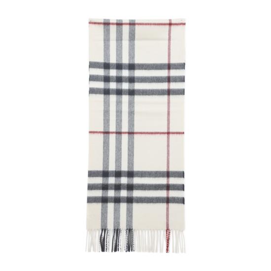 26FW 버버리 체크 캐시미어 스카프 8077884 A1450 STONE - BURBERRY