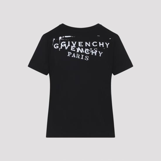 26FW 지방시 반팔 티셔츠 BW70FJP7A7 001 BLACK - GIVENCHY