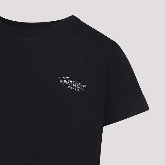 26FW 지방시 반팔 티셔츠 BW70FJP7A7 001 BLACK - GIVENCHY