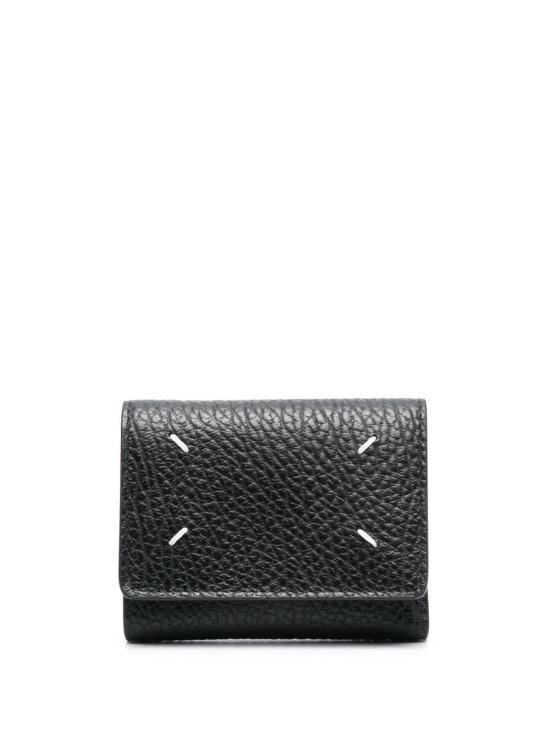 26FW 마르지엘라 지퍼 컴팩트 트라이폴드 지갑 SA3UI0010 P4455 T8013 BLACK