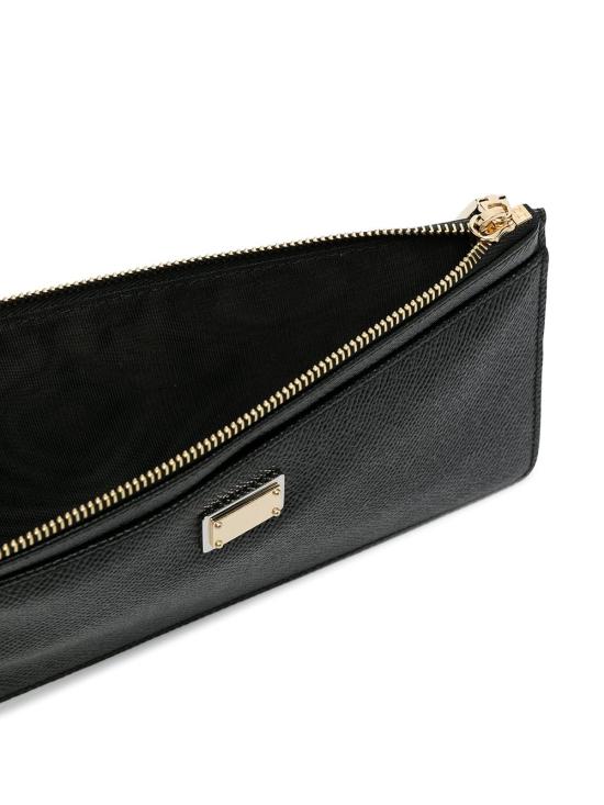26FW 돌체앤가바나 Large Dauphine calfskin 카드 홀더 BI1265A1001 80999 NERO - DOLCE & GABBANA