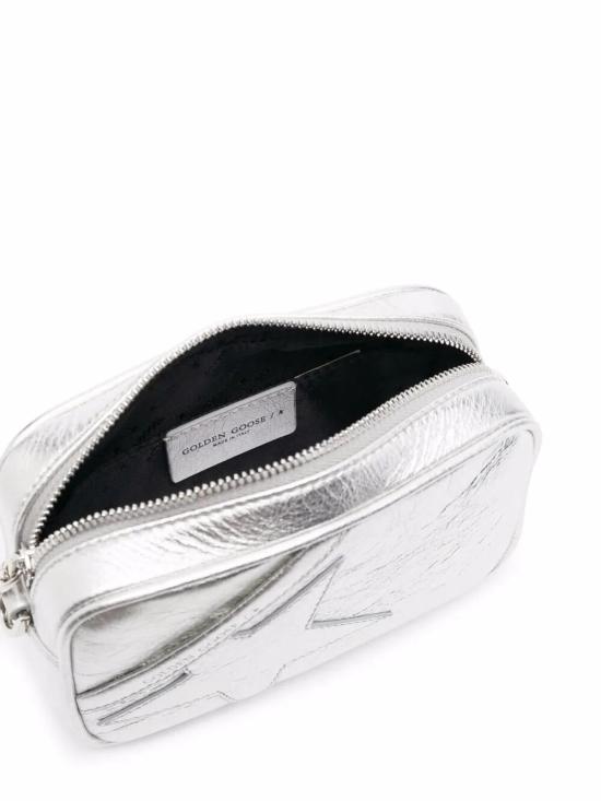 26FW 골든구스 미니 스타 크로스백 GWA00228 A000335 70140 SILVER - GOLDEN GOOSE