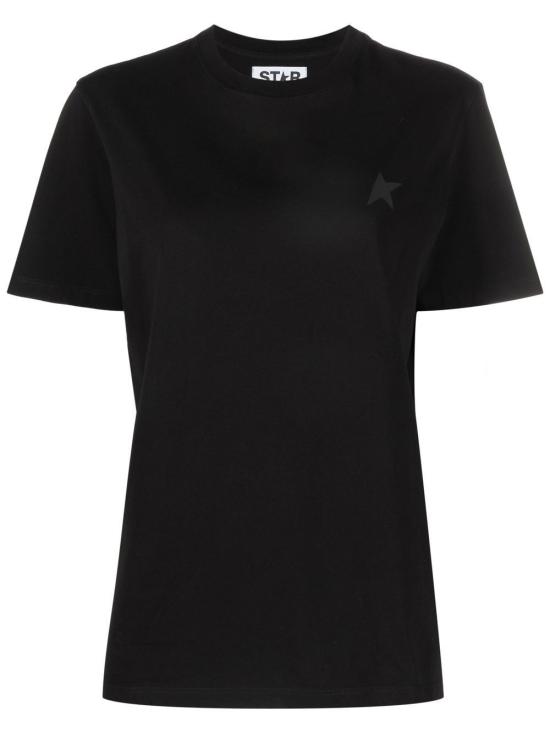 26FW 골든구스 스타 컬렉션 블랙 스타 티셔츠 GWP01220 P000593 90100 BLACK