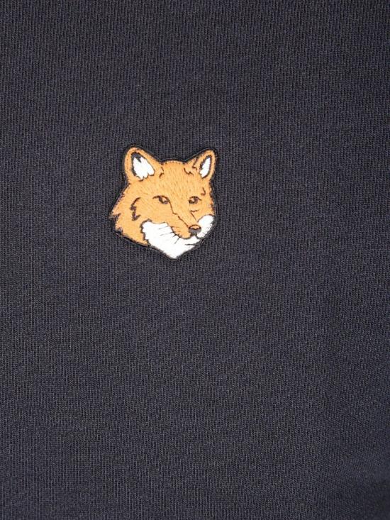 26FW 메종키츠네 폭스 헤드 레귤러 폴로 티셔츠 PM00303KM0340 P199 BLACK - MAISON KITSUNE