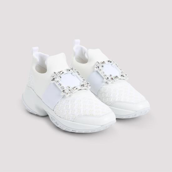 26FW 로저비비에 비브 런 스니커즈 RVW50624180KOT B001 BIANCO - ROGER VIVIER