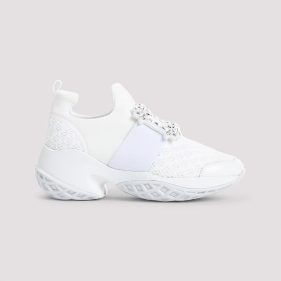 26FW 로저비비에 비브 런 스니커즈 RVW50624180KOT B001 BIANCO - ROGER VIVIER