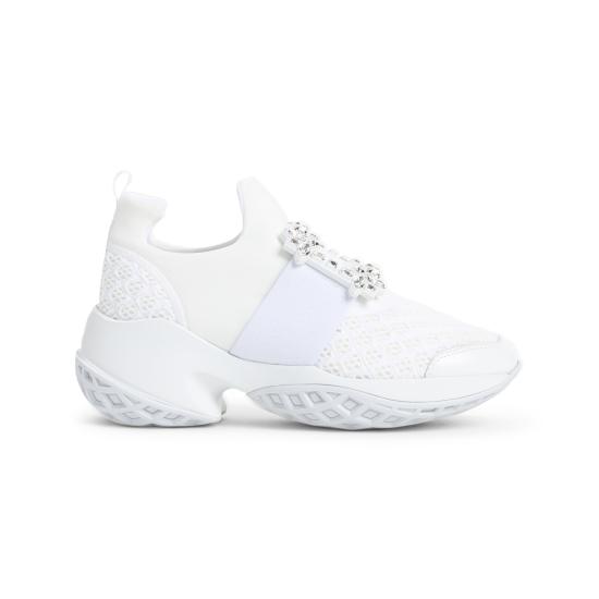 26FW 로저비비에 비브 런 스니커즈 RVW50624180KOT B001 BIANCO - ROGER VIVIER