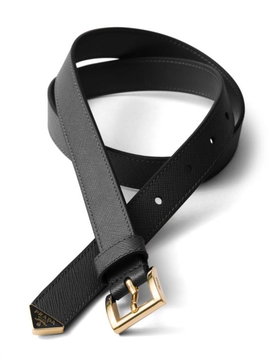 26FW 프라다 사피아노 가죽 벨트 1CC618 053 F0002 NERO - PRADA