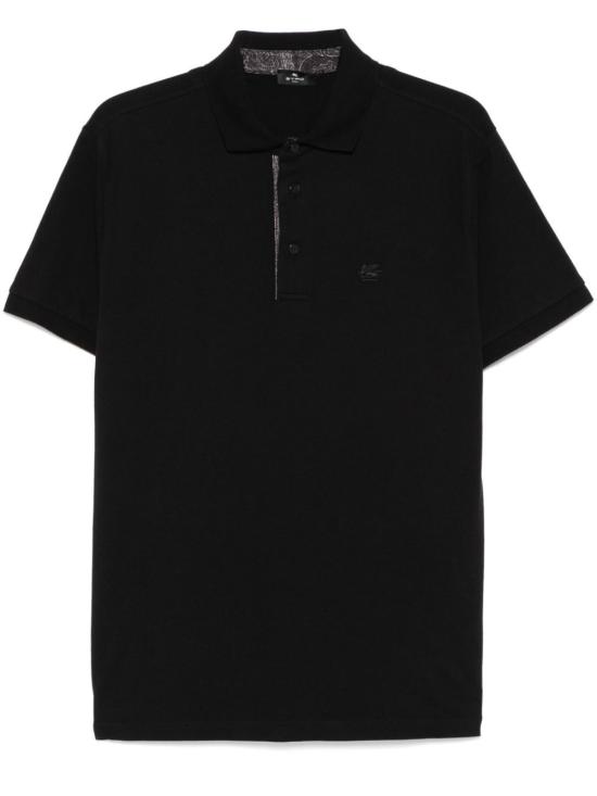 26FW 에트로 폴로 티셔츠 MRMD0005AC274 N0000 NERO
