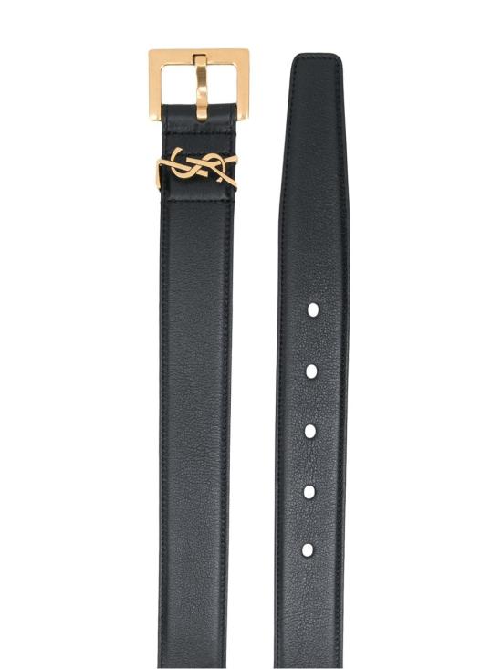 26FW 생로랑 레귤러 벨트 634437 BOO0W 1000 NERO - SAINT LAURENT