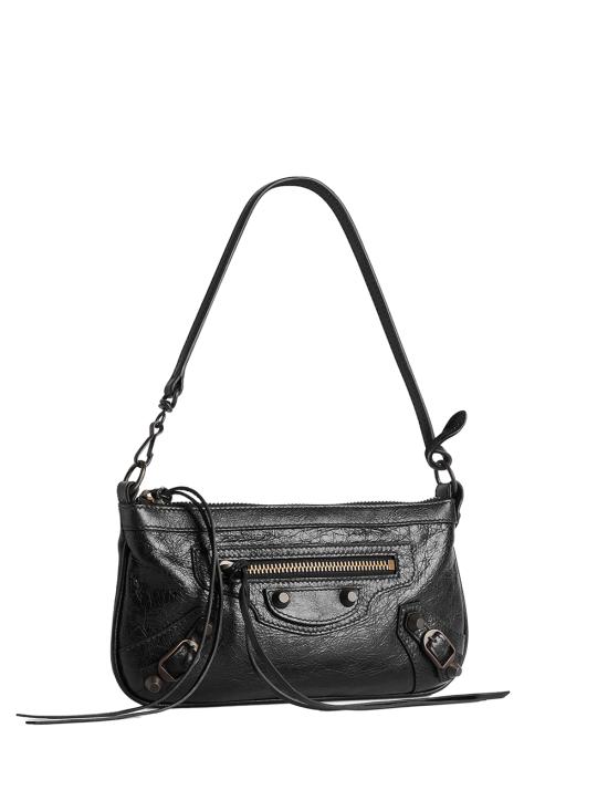 26FW 발렌시아가 르 시티 파우치 온 스트랩 863960 2ABEK 1000 BLACK - BALENCIAGA