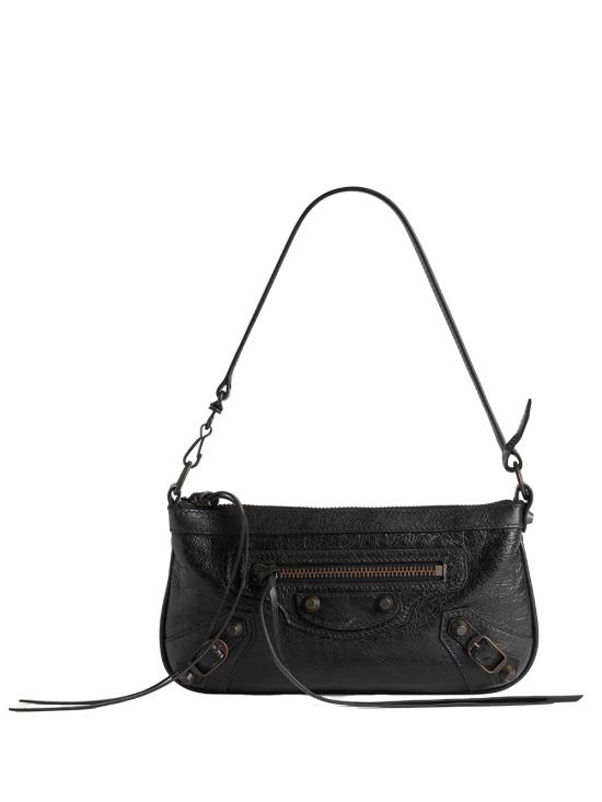 26FW 발렌시아가 르 시티 파우치 온 스트랩 863960 2ABEK 1000 BLACK