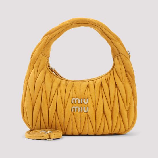 26FW 미우미우 마틀라쎄 완더 레더 토트백 5BC125VOOY AB7O F0R55 WHISKY - MIU MIU